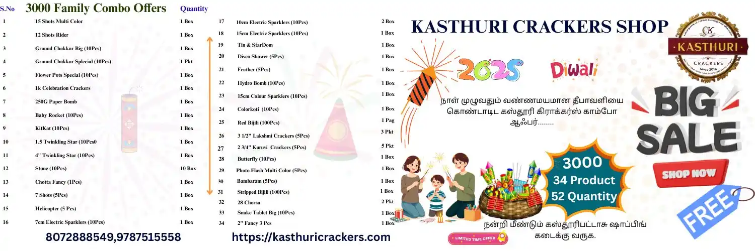 Kasthuri Crackers Shop
